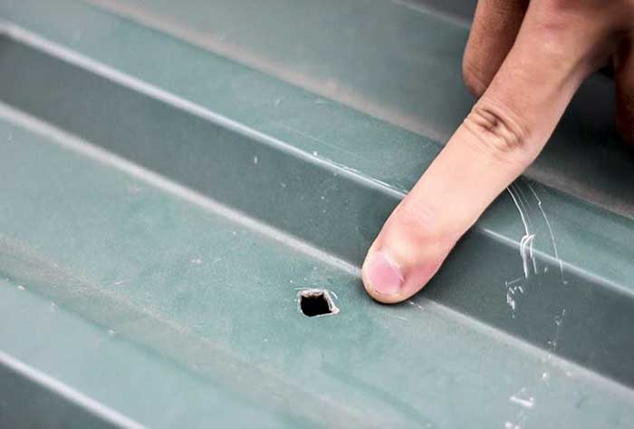Xử lý chống dột mái tôn