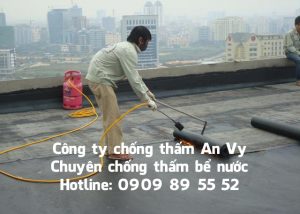 Phương pháp chống thấm bể nước bằng màng HDPE