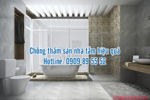 chống thấm sàn nhà tắm
