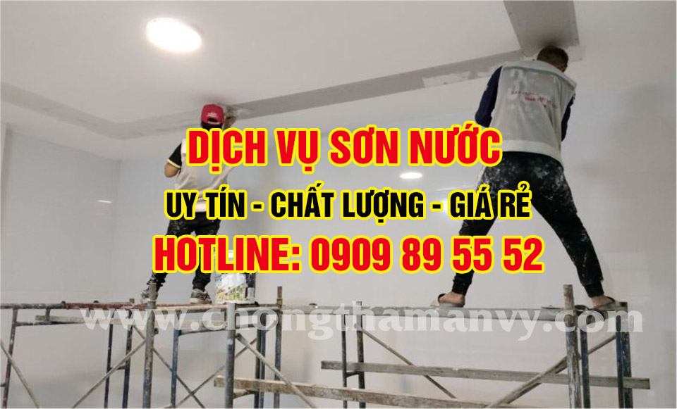 Dịch vụ sơn nước giá rẻ tại TPHCM