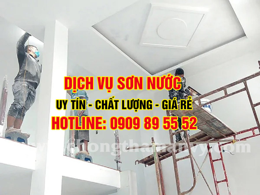 Dịch vụ thợ sơn nước giá rẻ tại TPHCM, Uy Tín, Chuyên Nghiệp